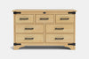 Nordic 7 Drawer Lowboy