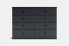 Northville 8 Drawer Lowboy
