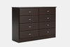 Northville 8 Drawer Lowboy