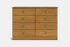 Northville 8 Drawer Lowboy