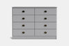 Northville 8 Drawer Lowboy