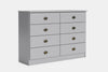 Northville 8 Drawer Lowboy