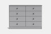 Northville 8 Drawer Lowboy