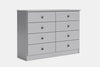 Northville 8 Drawer Lowboy