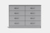 Northville 8 Drawer Lowboy