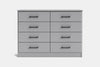 Northville 8 Drawer Lowboy
