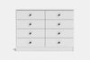 Northville 8 Drawer Lowboy