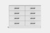 Northville 8 Drawer Lowboy