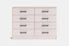 Northville 8 Drawer Lowboy