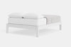 Omoto Base Frame Bed - Pine