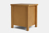 Portland 2 Drawer Bedside Table