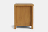 Portland 2 Drawer Bedside Table