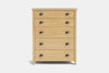 Portland 5 Drawer Tallboy