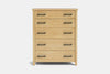 Portland 5 Drawer Tallboy
