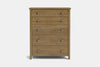 Portland 5 Drawer Tallboy