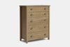 Portland 5 Drawer Tallboy