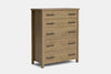 Portland 5 Drawer Tallboy