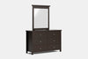 Portland 6 Drawer Dresser & Mirror