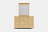 Portland 6 Drawer Dresser & Mirror