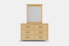 Portland 6 Drawer Dresser & Mirror