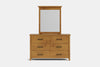 Portland 6 Drawer Dresser & Mirror