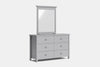 Portland 6 Drawer Dresser & Mirror