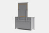 Portland 6 Drawer Dresser & Mirror