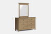 Portland 6 Drawer Dresser & Mirror