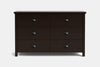 Portland 6 Drawer Lowboy