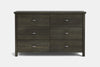 Portland 6 Drawer Lowboy