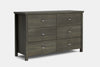 Portland 6 Drawer Lowboy