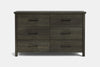 Portland 6 Drawer Lowboy