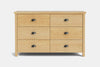 Portland 6 Drawer Lowboy