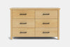 Portland 6 Drawer Lowboy