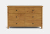 Portland 6 Drawer Lowboy