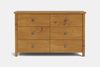 Portland 6 Drawer Lowboy