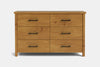 Portland 6 Drawer Lowboy