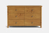 Portland 6 Drawer Lowboy