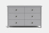 Portland 6 Drawer Lowboy