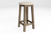Barclay Round Barstool - Ash