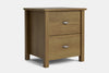 Tillsdale 2 Drawer Bedside Table