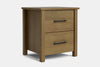 Tillsdale 2 Drawer Bedside Table