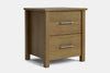 Tillsdale 2 Drawer Bedside Table