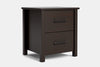 Tillsdale 2 Drawer Bedside Table