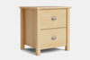 Tillsdale 2 Drawer Bedside Table