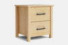 Tillsdale 2 Drawer Bedside Table