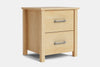 Tillsdale 2 Drawer Bedside Table