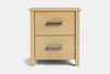 Tillsdale 2 Drawer Bedside Table