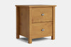 Tillsdale 2 Drawer Bedside Table