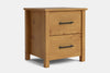 Tillsdale 2 Drawer Bedside Table
